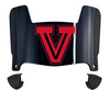 Fresno State Bulldogs Mini Football Helmet Visor Shield w/ Clips - PICK VISOR & LOGO COLOR
