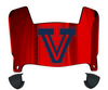 Fresno State Bulldogs Mini Football Helmet Visor Shield w/ Clips - PICK VISOR & LOGO COLOR
