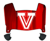 Fresno State Bulldogs Mini Football Helmet Visor Shield w/ Clips - PICK VISOR & LOGO COLOR