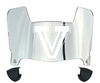 Fresno State Bulldogs Mini Football Helmet Visor Shield w/ Clips - PICK VISOR & LOGO COLOR