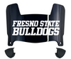 Fresno State Bulldogs Mini Football Helmet Visor Shield w/ Clips - PICK VISOR & LOGO COLOR