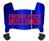 Fresno State Bulldogs Mini Football Helmet Visor Shield w/ Clips - PICK VISOR & LOGO COLOR