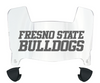 Fresno State Bulldogs Mini Football Helmet Visor Shield w/ Clips - PICK VISOR & LOGO COLOR