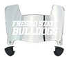 Fresno State Bulldogs Mini Football Helmet Visor Shield w/ Clips - PICK VISOR & LOGO COLOR