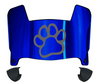 Fresno State Bulldogs Mini Football Helmet Visor Shield w/ Clips - PICK VISOR & LOGO COLOR
