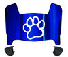 Fresno State Bulldogs Mini Football Helmet Visor Shield w/ Clips - PICK VISOR & LOGO COLOR
