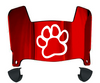 Fresno State Bulldogs Mini Football Helmet Visor Shield w/ Clips - PICK VISOR & LOGO COLOR
