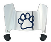 Fresno State Bulldogs Mini Football Helmet Visor Shield w/ Clips - PICK VISOR & LOGO COLOR