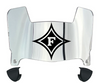 Furman Paladins Mini Football Helmet Visor Shield w/ Clips - PICK VISOR & LOGO COLOR