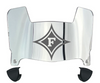Furman Paladins Mini Football Helmet Visor Shield w/ Clips - PICK VISOR & LOGO COLOR