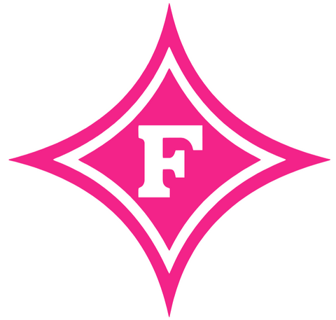 Furman Paladins Hot Pink Team Logo Premium DieCut Vinyl Decal PICK SIZE