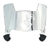 Furman Paladins Mini Football Helmet Visor Shield w/ Clips - PICK VISOR & LOGO COLOR