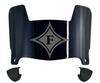 Furman Paladins Mini Football Helmet Visor Shield w/ Clips - PICK VISOR & LOGO COLOR