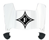 Furman Paladins Mini Football Helmet Visor Shield w/ Clips - PICK VISOR & LOGO COLOR