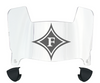 Furman Paladins Mini Football Helmet Visor Shield w/ Clips - PICK VISOR & LOGO COLOR