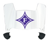 Furman Paladins Mini Football Helmet Visor Shield w/ Clips - PICK VISOR & LOGO COLOR