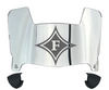 Furman Paladins Mini Football Helmet Visor Shield w/ Clips - PICK VISOR & LOGO COLOR