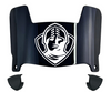 Furman Paladins Mini Football Helmet Visor Shield w/ Clips - PICK VISOR & LOGO COLOR