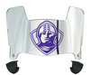 Furman Paladins Mini Football Helmet Visor Shield w/ Clips - PICK VISOR & LOGO COLOR