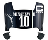 Gardner Minshew Philadelphia Eagles Mini Football Helmet Visor w/ Clips - PICK COLOR