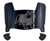 Gardner Webb Bulldogs Mini Football Helmet Visor Shield w/ Clips - PICK VISOR & LOGO COLOR