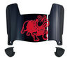Gardner Webb Bulldogs Mini Football Helmet Visor Shield w/ Clips - PICK VISOR & LOGO COLOR