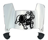 Gardner Webb Bulldogs Mini Football Helmet Visor Shield w/ Clips - PICK VISOR & LOGO COLOR