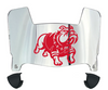 Gardner Webb Bulldogs Mini Football Helmet Visor Shield w/ Clips - PICK VISOR & LOGO COLOR