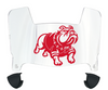 Gardner Webb Bulldogs Mini Football Helmet Visor Shield w/ Clips - PICK VISOR & LOGO COLOR