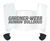 Gardner Webb Bulldogs Mini Football Helmet Visor Shield w/ Clips - PICK VISOR & LOGO COLOR