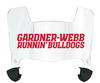 Gardner Webb Bulldogs Mini Football Helmet Visor Shield w/ Clips - PICK VISOR & LOGO COLOR