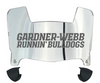 Gardner Webb Bulldogs Mini Football Helmet Visor Shield w/ Clips - PICK VISOR & LOGO COLOR