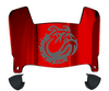 Gardner Webb Bulldogs Mini Football Helmet Visor Shield w/ Clips - PICK VISOR & LOGO COLOR