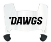Gardner Webb Bulldogs Mini Football Helmet Visor Shield w/ Clips - PICK VISOR & LOGO COLOR