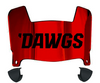Gardner Webb Bulldogs Mini Football Helmet Visor Shield w/ Clips - PICK VISOR & LOGO COLOR