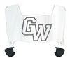 Gardner Webb Bulldogs Mini Football Helmet Visor Shield w/ Clips - PICK VISOR & LOGO COLOR