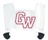Gardner Webb Bulldogs Mini Football Helmet Visor Shield w/ Clips - PICK VISOR & LOGO COLOR