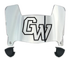 Gardner Webb Bulldogs Mini Football Helmet Visor Shield w/ Clips - PICK VISOR & LOGO COLOR
