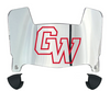 Gardner Webb Bulldogs Mini Football Helmet Visor Shield w/ Clips - PICK VISOR & LOGO COLOR
