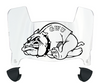 Gardner Webb Bulldogs Mini Football Helmet Visor Shield w/ Clips - PICK VISOR & LOGO COLOR