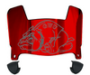 Gardner Webb Bulldogs Mini Football Helmet Visor Shield w/ Clips - PICK VISOR & LOGO COLOR
