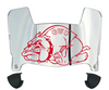 Gardner Webb Bulldogs Mini Football Helmet Visor Shield w/ Clips - PICK VISOR & LOGO COLOR
