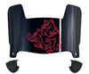 Gardner Webb Bulldogs Mini Football Helmet Visor Shield w/ Clips - PICK VISOR & LOGO COLOR