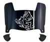 Gardner Webb Bulldogs Mini Football Helmet Visor Shield w/ Clips - PICK VISOR & LOGO COLOR