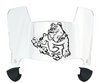 Gardner Webb Bulldogs Mini Football Helmet Visor Shield w/ Clips - PICK VISOR & LOGO COLOR