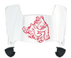 Gardner Webb Bulldogs Mini Football Helmet Visor Shield w/ Clips - PICK VISOR & LOGO COLOR