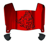 Gardner Webb Bulldogs Mini Football Helmet Visor Shield w/ Clips - PICK VISOR & LOGO COLOR