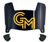 George Mason Patriots Mini Football Helmet Visor Shield w/ Clips - PICK VISOR & LOGO COLOR