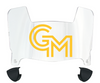 George Mason Patriots Mini Football Helmet Visor Shield w/ Clips - PICK VISOR & LOGO COLOR