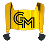 George Mason Patriots Mini Football Helmet Visor Shield w/ Clips - PICK VISOR & LOGO COLOR